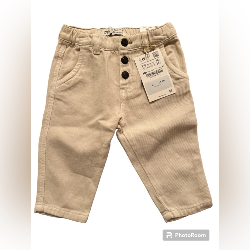 ZARA | Balloon fit pants 9-12 months